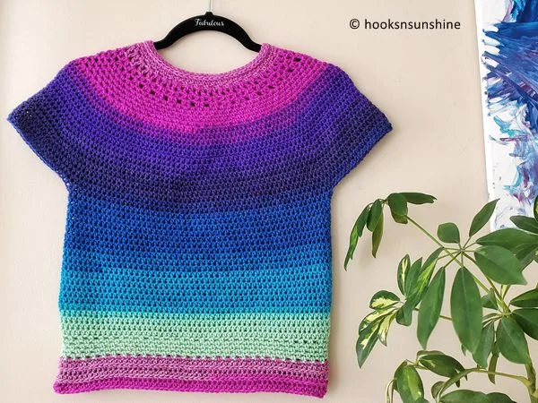 crochet The Lollipop Top free pattern