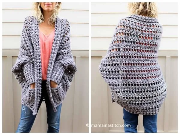 THE DWELL CHUNKY CROCHET SWEATER