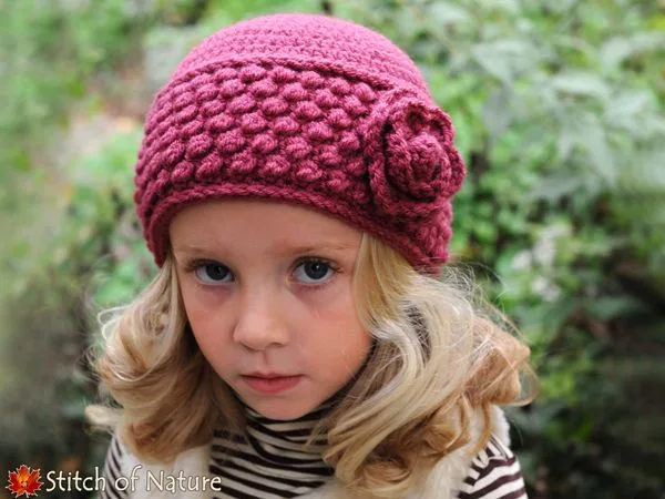 Crochet The Rosedale Vintage Hat Pattern