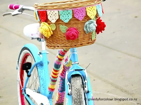 Bicycle Basket Bunting