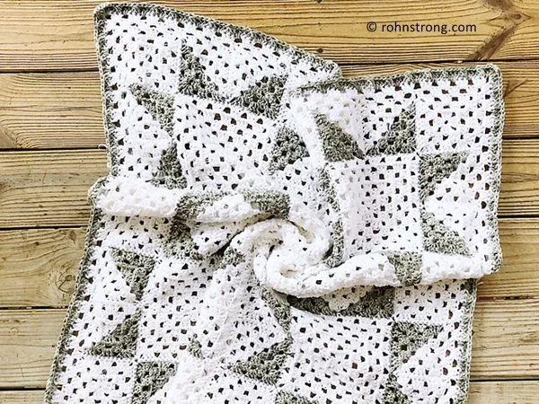 Modern Farmhouse Granny Afghan