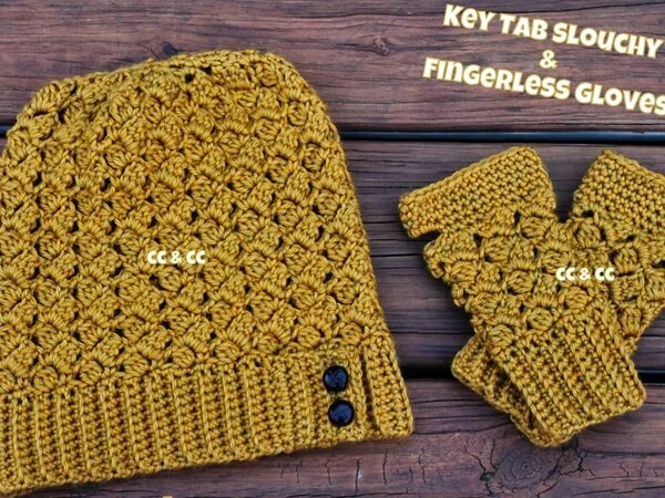 Key Tab Fingerless Gloves