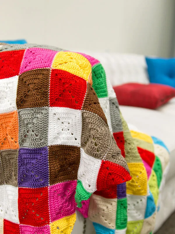 Kalediscope Square Blanket