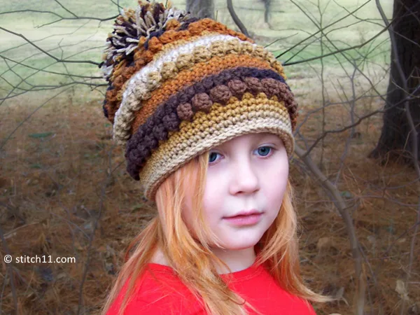 Rustic Love Slouch Crochet Pattern