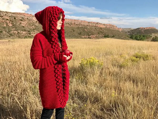 crochet Mountain Magic Cardigan easy pattern