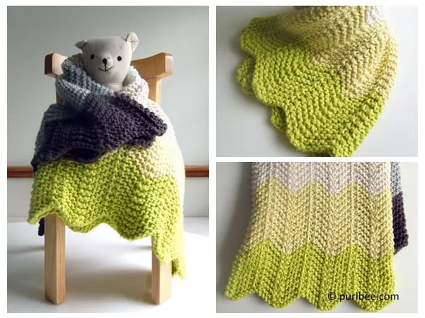 Chevron Baby Blanket