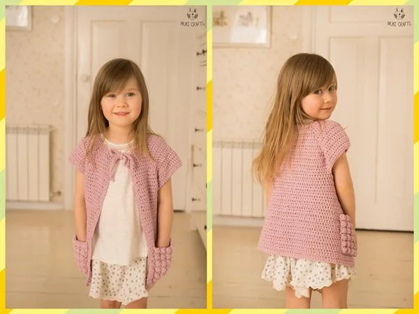sleeveless cardigan Carla