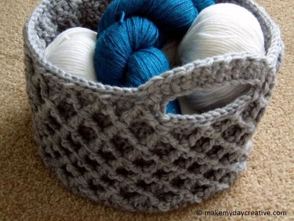 Diamond Trellis Basket