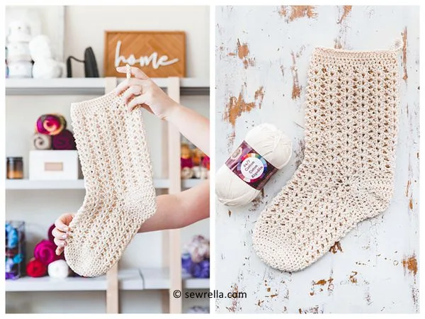 Farmhouse Christmas Stocking