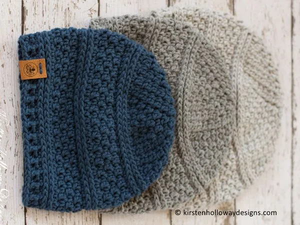 Simple Seed Stitch Beanie