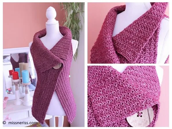 Peek-a-Boo Button Wrap