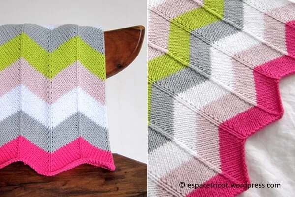 Chevron Baby Blanket