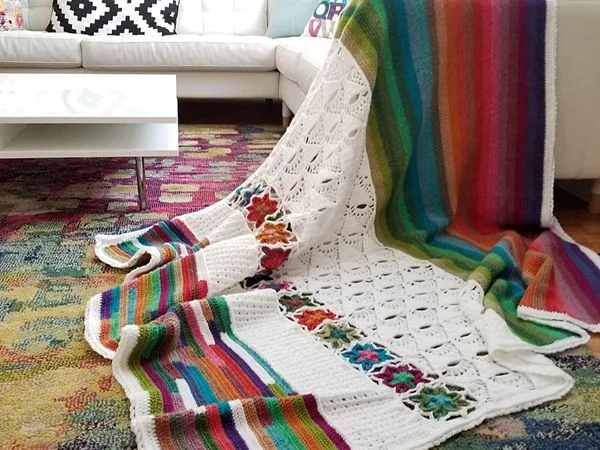 crochet 5th Dimension Blanket easy pattern