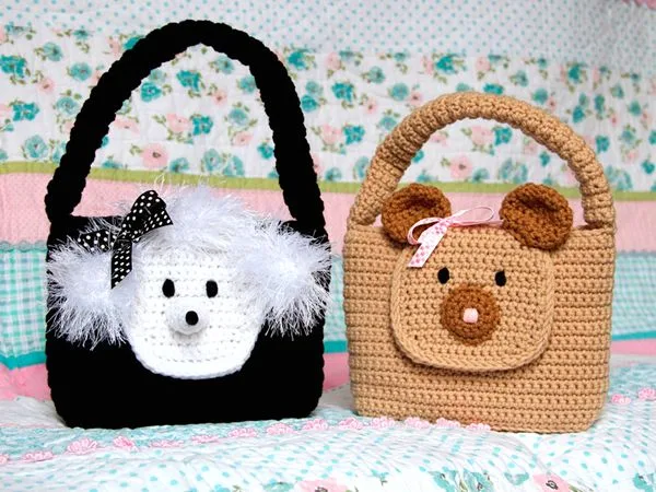 Animal Flap Purses