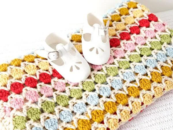 Striped Throw Baby Blanket
