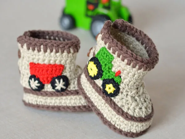 BABY TRACTOR BOOTIES