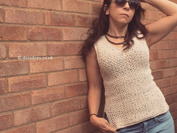 crochet Indian Summer Tank free pattern