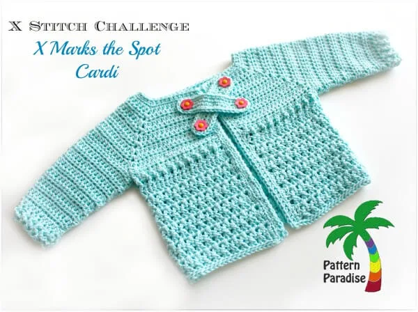X Stitch Baby Cardigan Sweater