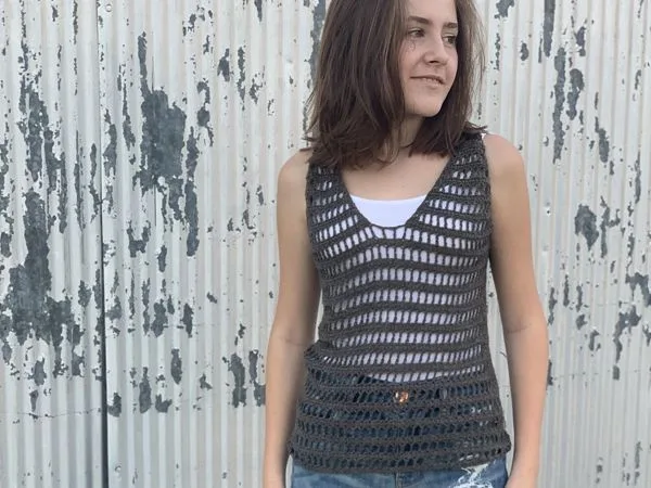 crochet Grady Tank free pattern