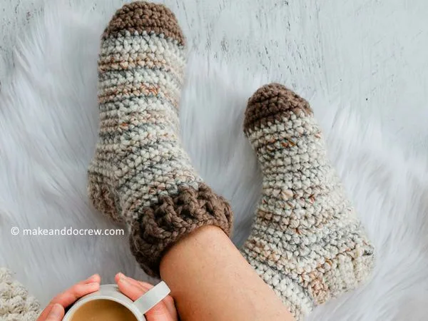 Snuggly Slipper Socks