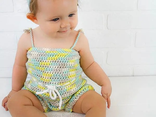Beachside Baby Romper