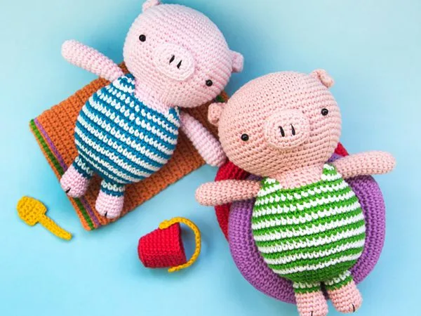 Piglet on Holiday