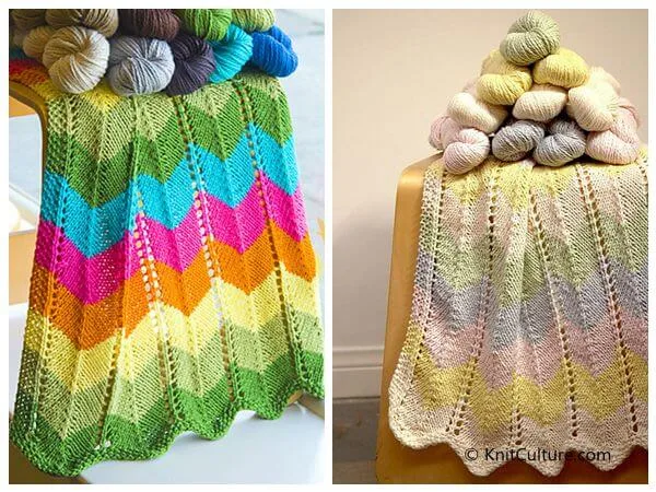 Zig Zag Baby Blanket