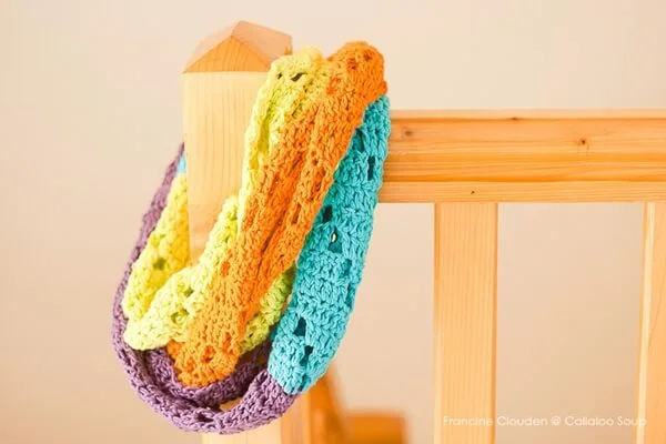 Neon Infinity Scarf