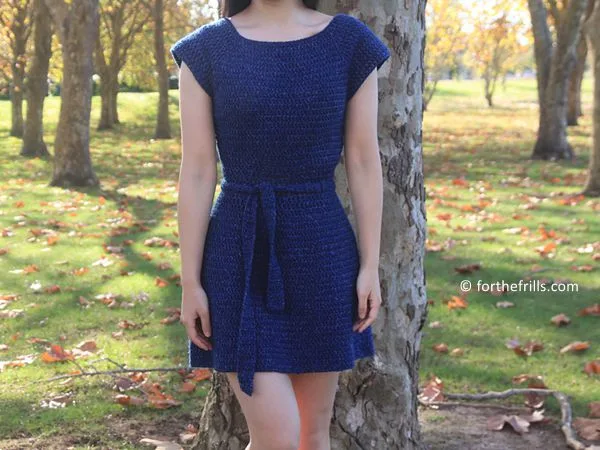 crochet Audrey Dress free pattern