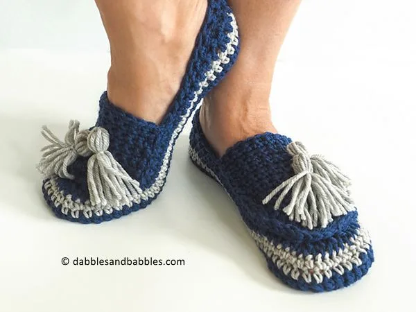Tassel Slip on Slippers