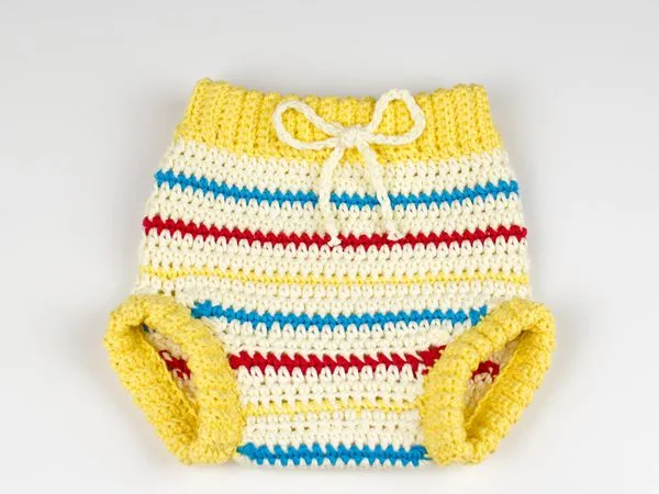 Crochet Baby Pants Retro Chic
