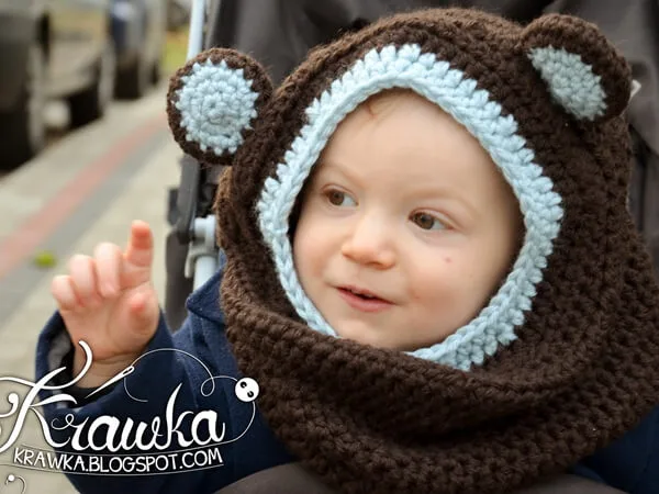 Little Bear - Hooded Cowl