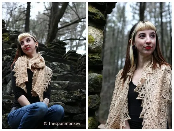 Wondrous Leaves Shawl