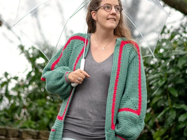crochet Mathildas Cardigan easy pattern