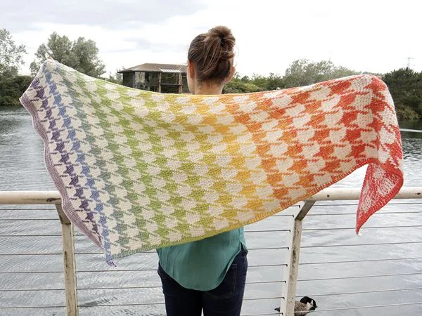 crochet Mannequin Shawl free pattern