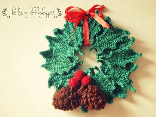 Crochet Christmas Wreath