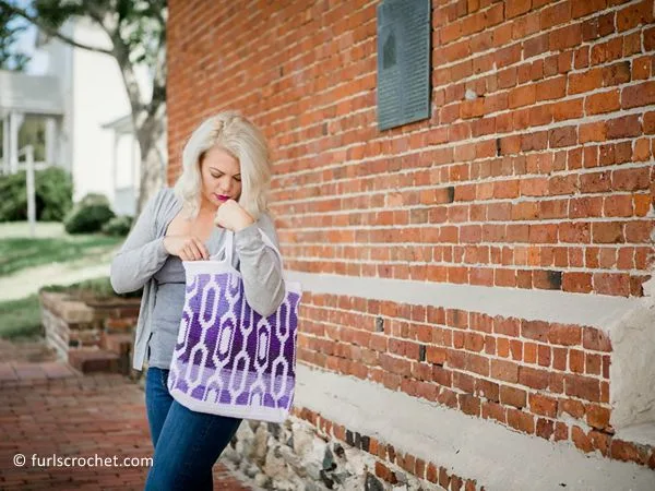 crochet Cecelia Tapestry Bag free pattern