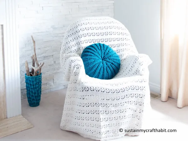 SAND DOLLAR THROW PILLOW COVER