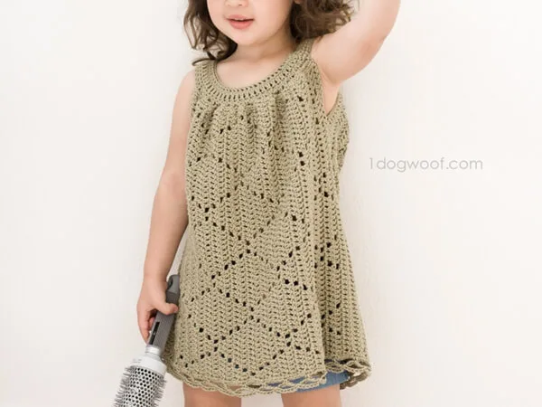 Summer Diamonds Toddler Dress