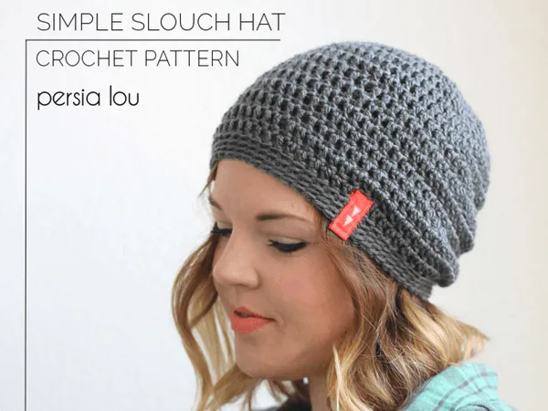 simple slouch hat