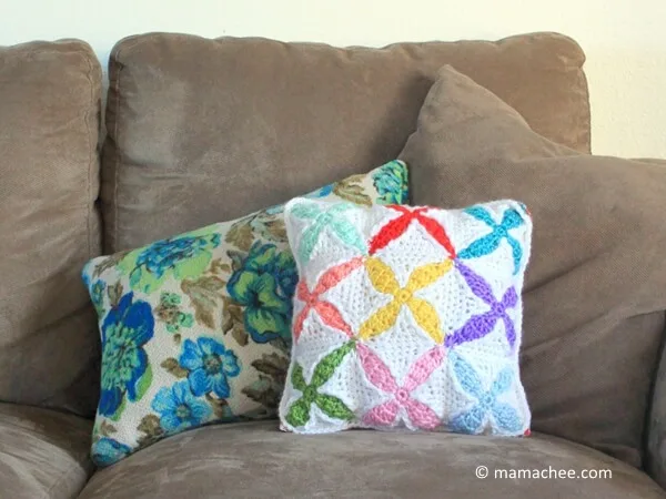 Quilt Inspired Crochet Square