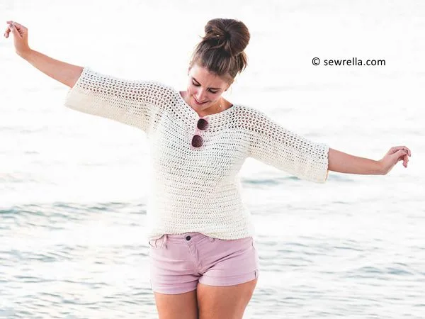 crochet Cabana Top free pattern