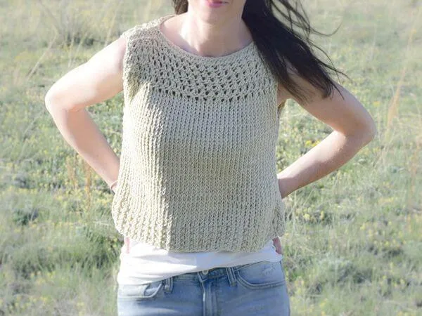 Summer Vacation Knit Top Pattern