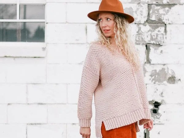 crochet Celestial Sweater free pattern