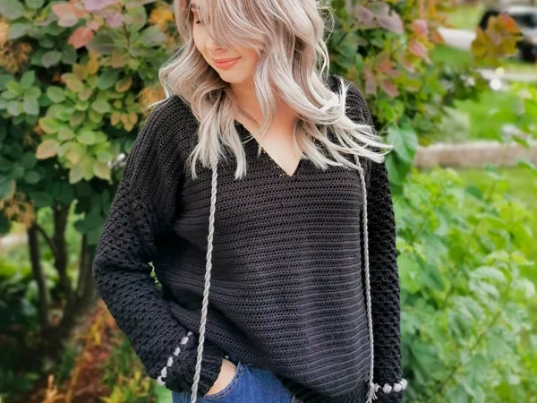crochet Blairwood Sweater free pattern