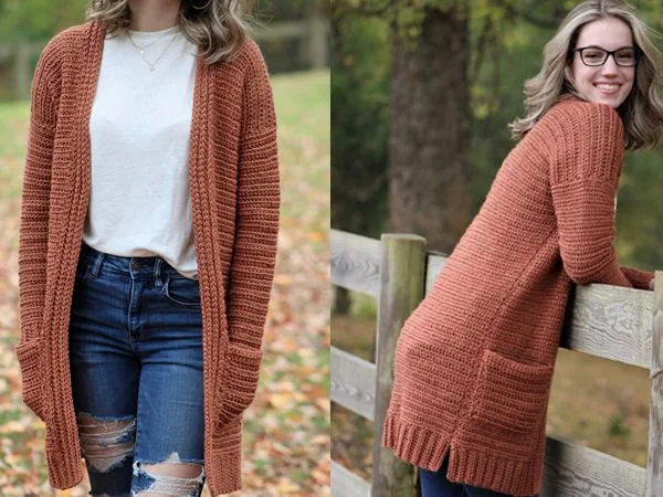 crochet The Harvest Cardigan free pattern