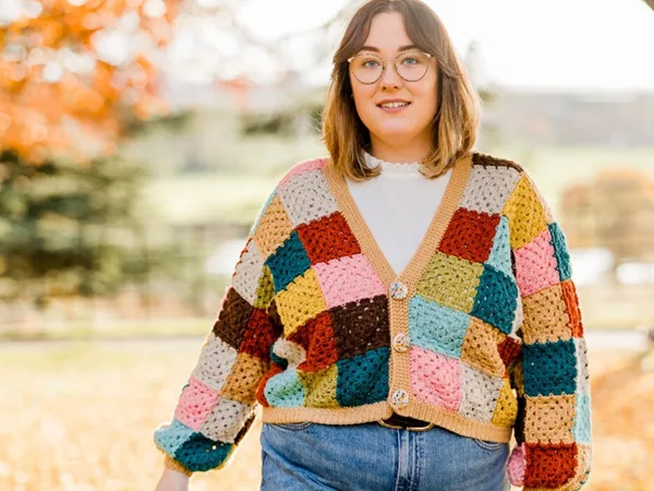 crochet Jilly Cardigan easy pattern
