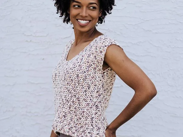 crochet Summertime Tank free pattern