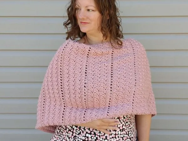 crochet The Alluvium Poncho free pattern