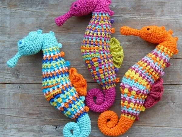 Crochet pattern Seahorse